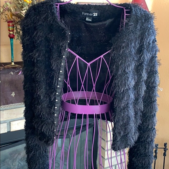 Super funky black cardigan. - Picture 4 of 4